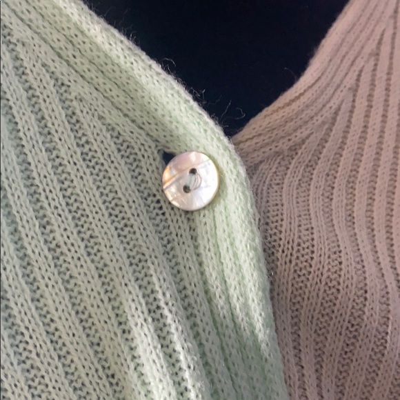 Asos Colorblock Button-Up Cardigan - Picture 3 of 4
